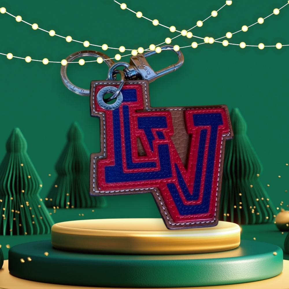 Louis Vuitton Initials charm key holder